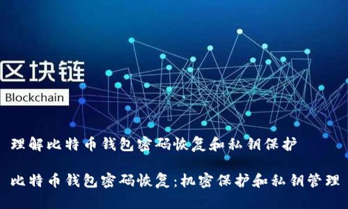 理解比特币钱包密码恢复和私钥保护

比特币钱包密码恢复：机密保护和私钥管理