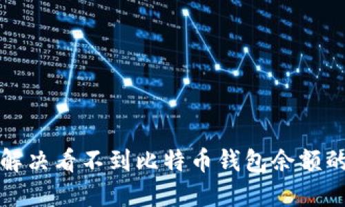如何解决看不到比特币钱包余额的问题