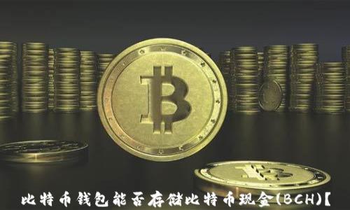 
比特币钱包能否存储比特币现金(BCH)？