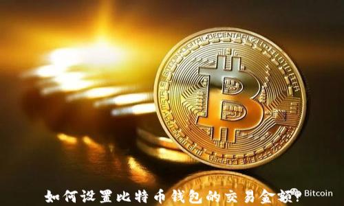 
如何设置比特币钱包的交易金额?