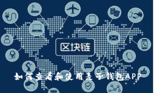 如何查看和使用麦子钱包APP