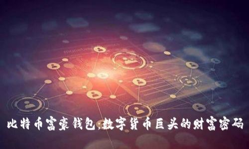 比特币富豪钱包：数字货币巨头的财富密码